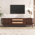 TV-Lowboard im Landhausstil mit T¨¹ren und Schubladen in